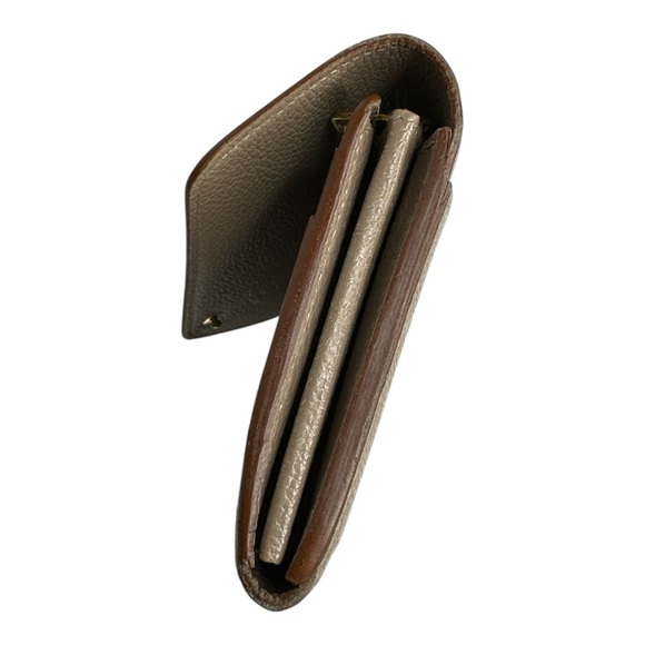 Louis Vuitton Monogram Empreinte Leather Sarah Wallet in Neutral - Picture 9 of 15